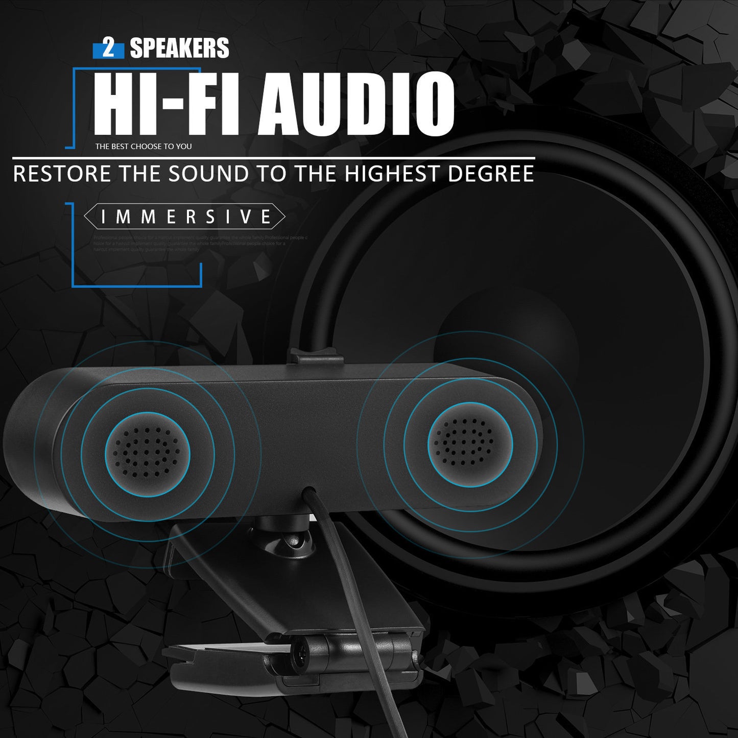 Beauty 4K Auto Focus Computer Camera Network USB Live Webcam