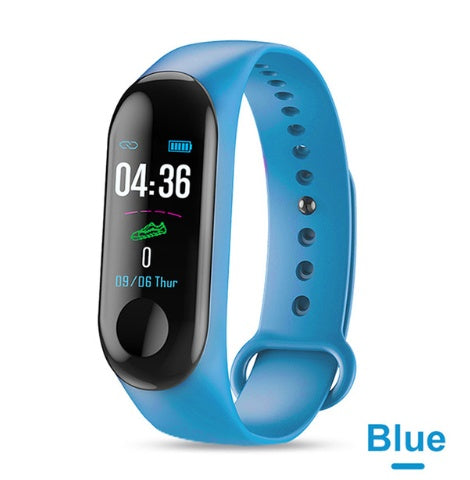 Compatible With, Smart Bracelet Heart Rate and Blood Pressure Exercise Meter Step Information Push Smart Reminder Color Bracelet