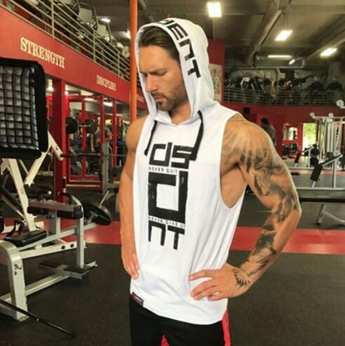 Men's Summer Sleeveless Hoodies