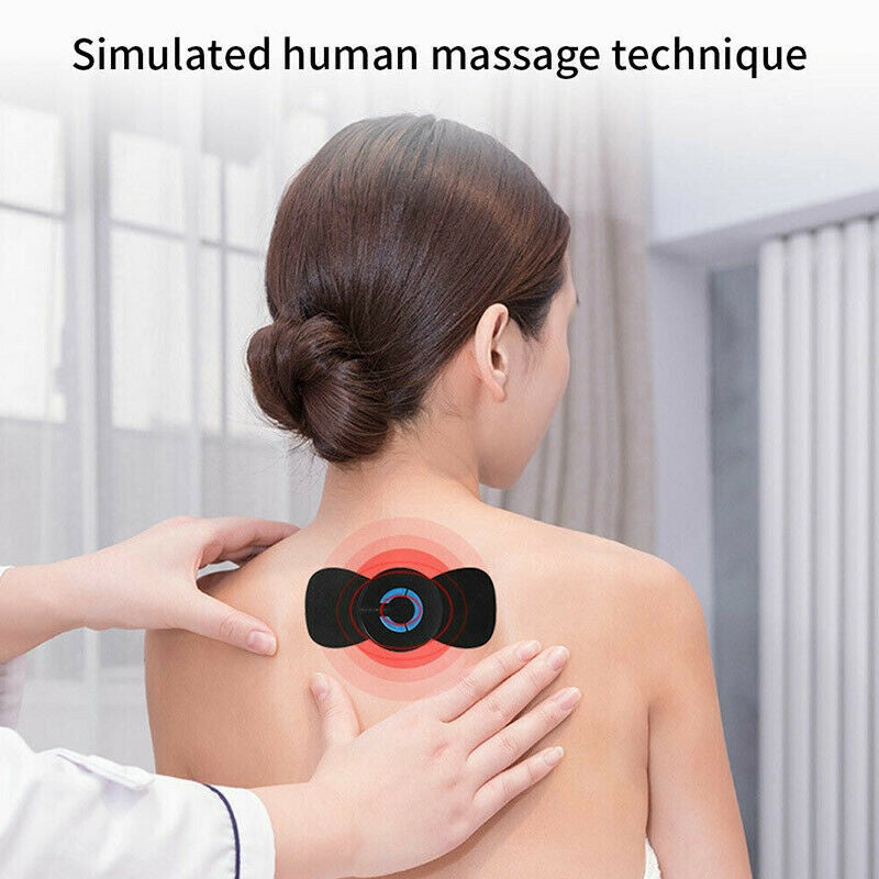 Compact and Convenient Electric Shoulder and Neck Massager for Cervical Spine Relief.