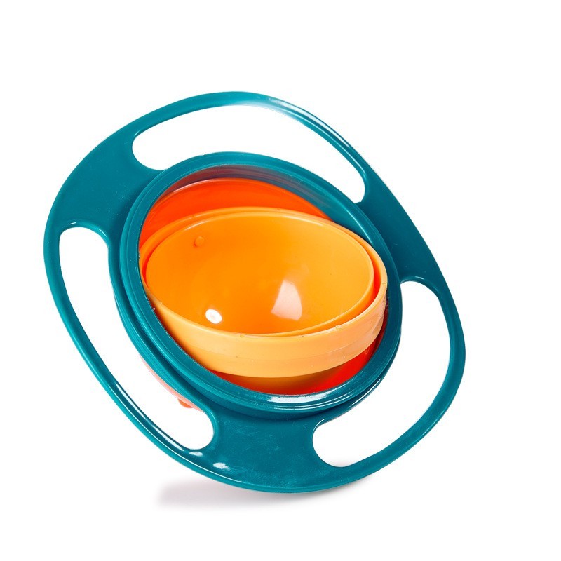360° Rotating Universal Baby Spill-Proof Bowl Dishes