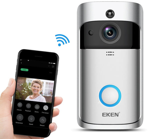 Video Doorbell Smart Wireless Wi-Fi Security Doorbell