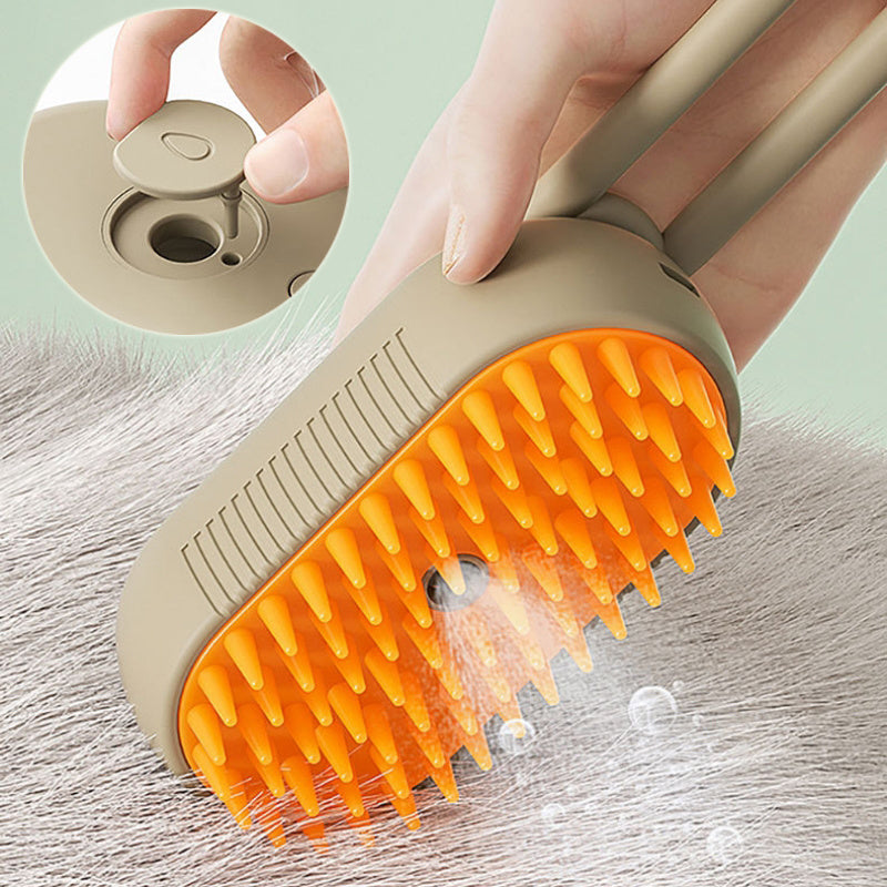 Cat Steam Brush, Steamy Dog Brush, 3-in-1 Electric Spray Cat Hairbrushes for Massage, Pet Grooming Comb, Hair Removal Combs, Pet Products.