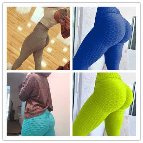 Booty-lifting, anti-cellulite scrunch leggings.
