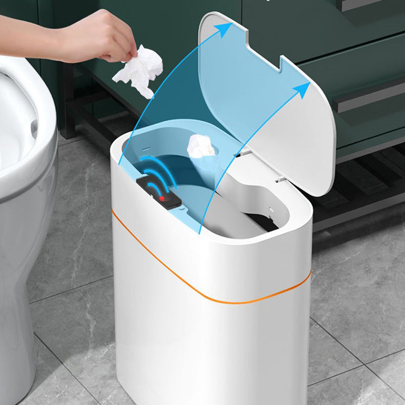 Smart Trash can with lid for bedroom, living room or Kitchen or use it as storage box.
