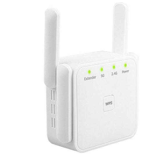 Wi-Fi Signal Amplifier Repeater 1200M Wireless Signal Enhancement Extension 5G Wifi Repeater