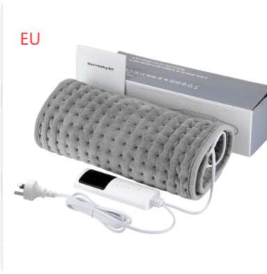 Heated Back Support Belt with Adjustable Temperature, Waist Brace for Warmth, Abdomen Warmer, and Lumbar Support Pad.