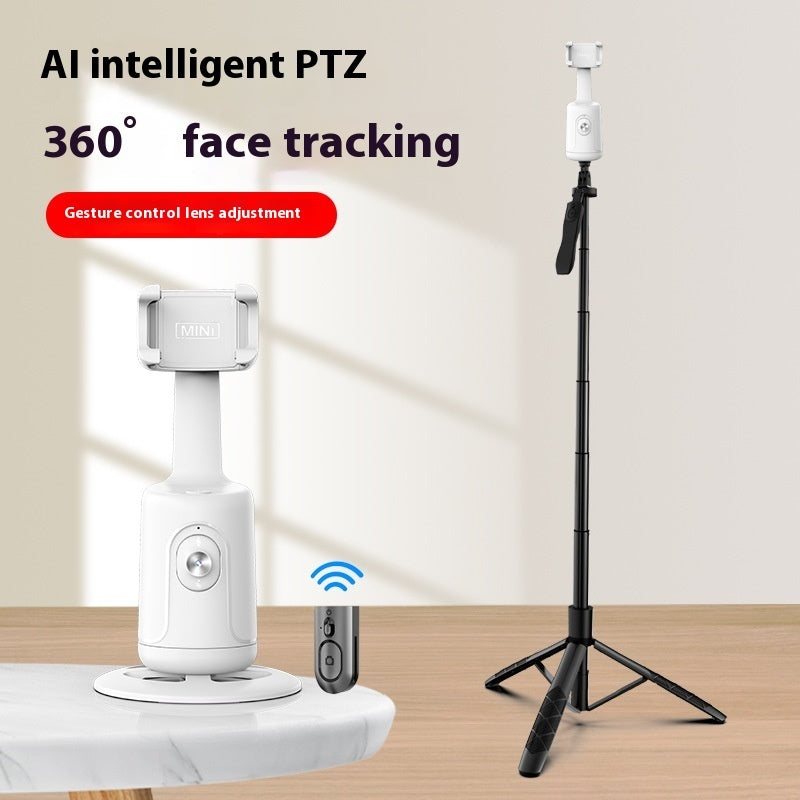 360 Auto Face Tracking Gimbal AI Smart Gimbal Face Tracking Auto Phone Holder for Smartphone Video Vlog Live Stabilizer Tripod