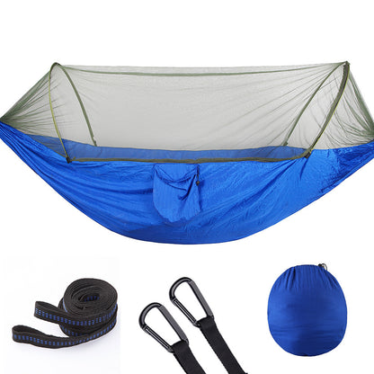 Fully Automatic Quick Opening Hammock with Mosquito Net