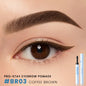 2-in-1 3D Eyebrow Gel Cream and Eyeliner Pencil, available in 3 waterproof, long-lasting colors. Eyebrow Pomade Enhancers Makeup Cosmetics