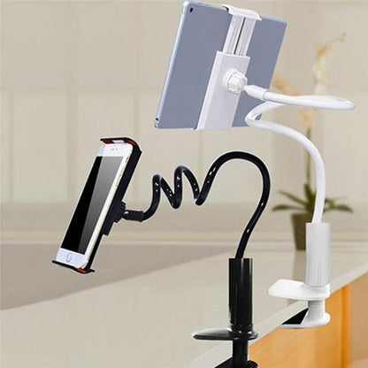 Adjustable Mobile Phone and Tablet Stand with a360-Degree Spiral Base