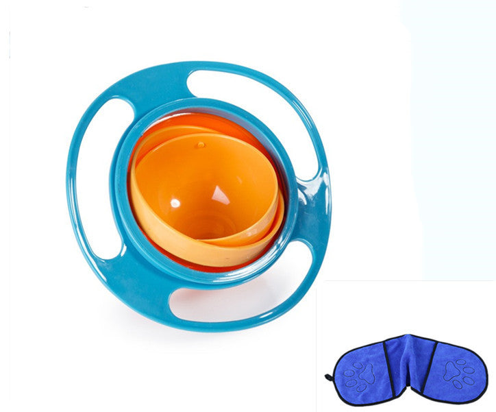 360° Rotating Universal Baby Spill-Proof Bowl Dishes