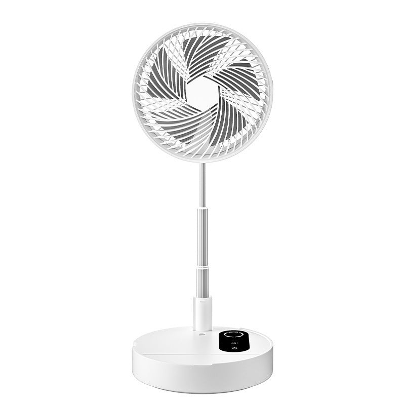 Portable Mini Fan with USB Charging and Retractable Design