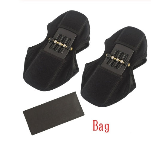 High-quality knee brace with patella booster and spring support, perfect for mountaineering, squats, and sports activities.