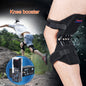 High-quality knee brace with patella booster and spring support, perfect for mountaineering, squats, and sports activities.