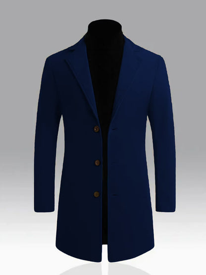 European and American Slim Lapel Coat