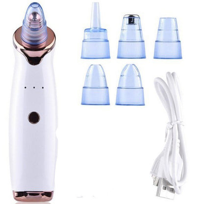 Blackhead Electric Suction Facial Cleaner, Beauty Instrument for Acne Removal and Blackhead Cleaning.