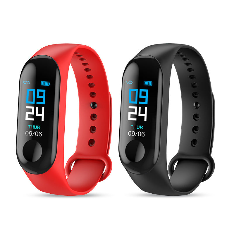 Compatible With, Smart Bracelet Heart Rate and Blood Pressure Exercise Meter Step Information Push Smart Reminder Color Bracelet