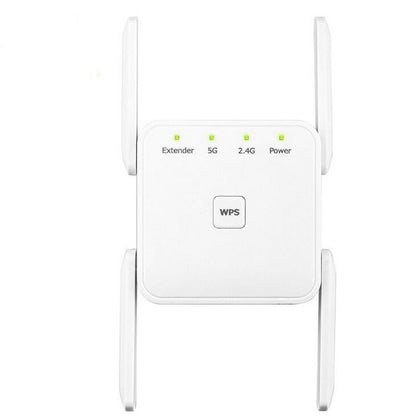 Wi-Fi Signal Amplifier Repeater 1200M Wireless Signal Enhancement Extension 5G Wifi Repeater