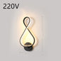 led wall lamp Nordic minimalist bedroom bedside lamp