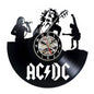 Vinyl rock wall clock