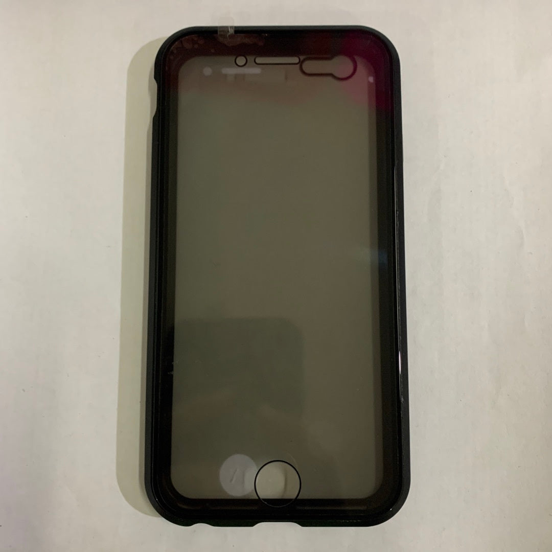 Anti-peep Magnetic Protective Phone Case with Privacy Glass and Magnetic Shell.
