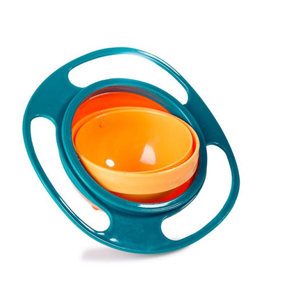 360° Rotating Universal Baby Spill-Proof Bowl Dishes