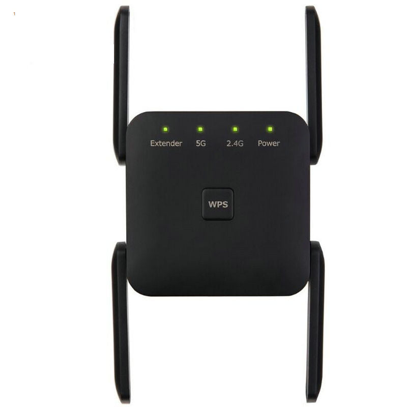 Wi-Fi Signal Amplifier Repeater 1200M Wireless Signal Enhancement Extension 5G Wifi Repeater