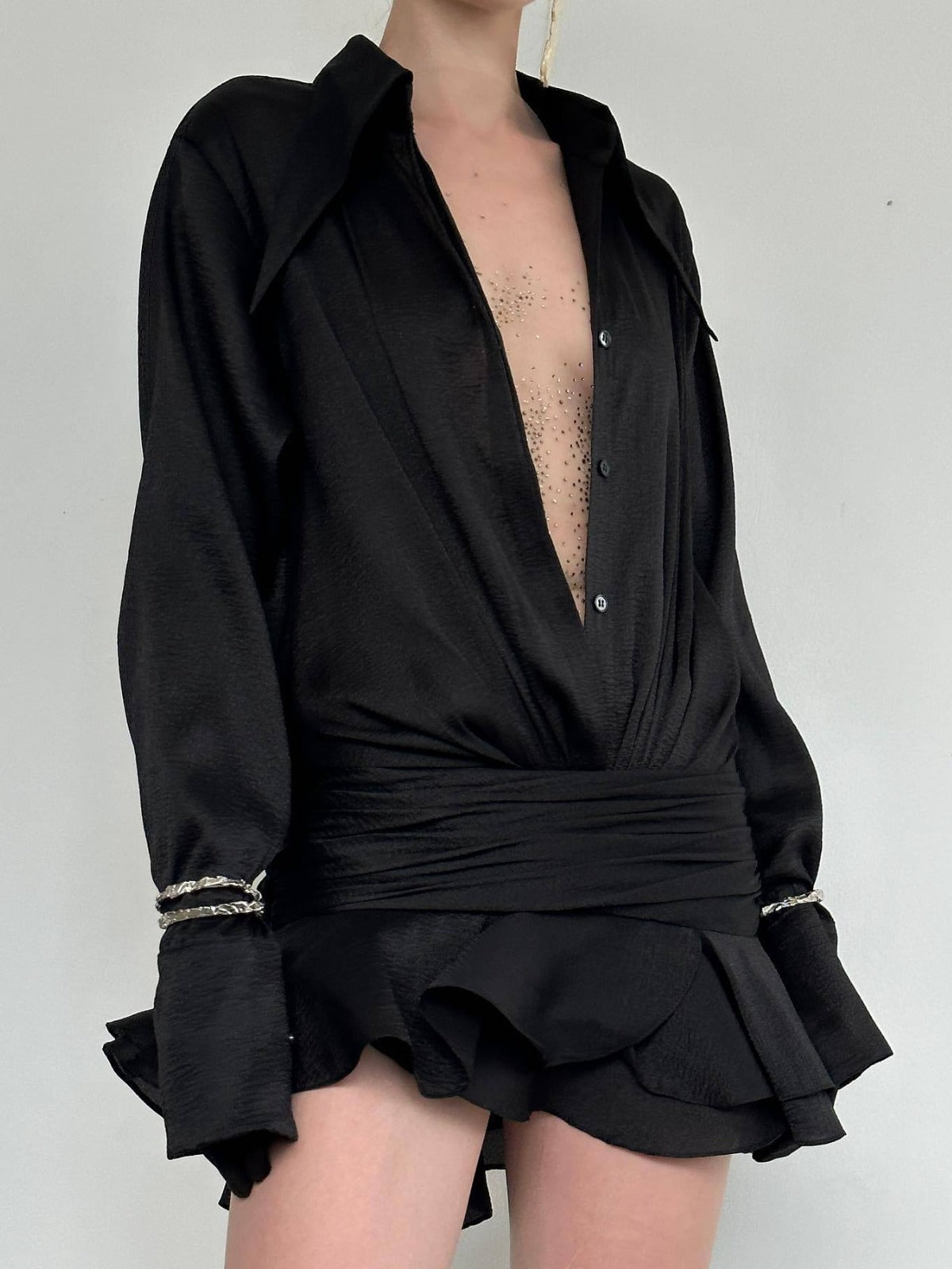 Lotus Leaf Women's Shirt Dress