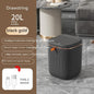 Smart Trash can with lid for bedroom, living room or Kitchen or use it as storage box.