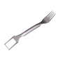 2 In 1 Watermelon Fork Slicer Multi-Purpose Stainless Steel Watermelon Slicer Cutter Kitchen Fruit Cutting Fork Fruit Divider Kitchen Gadgets