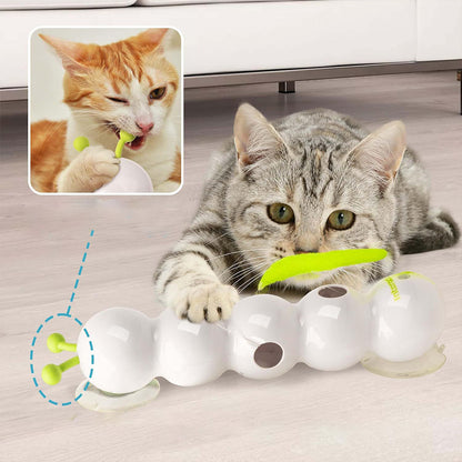 Teasing Cat Toy Automatic Pes Toy with Tail Motion Activated Kitten Toy Rechargeable Smart Interactive Cat Toy Pet Products