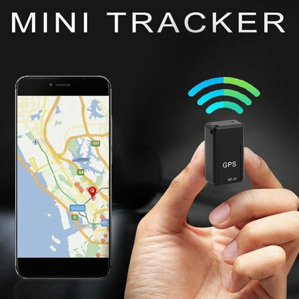 Magnetic Mini Car Tracker GPS Real-Time Tracking Locator Device, Rechargeable, Recordable, Anti-Lost Locator.