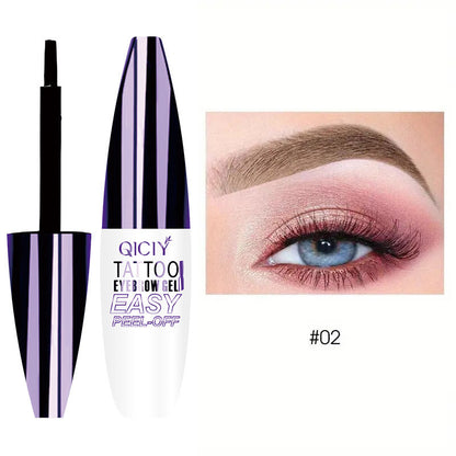 Tattoo Easy Peel-Off Eyebrow Gel Cream offers various types that are long-lasting, smudge-proof, sweat-resistant, and waterproof, making it a reliable choice for cosmetics.
