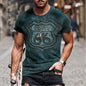 Oversized Retro Short-Sleeve Clothing for Men
