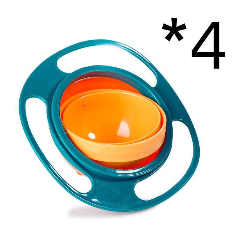 360° Rotating Universal Baby Spill-Proof Bowl Dishes