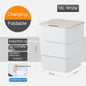 Smart Trash can with lid for bedroom, living room or Kitchen or use it as storage box.