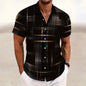 Men's casual button-down shirt, perfect for outdoor activities and vacation style.