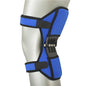 High-quality knee brace with patella booster and spring support, perfect for mountaineering, squats, and sports activities.