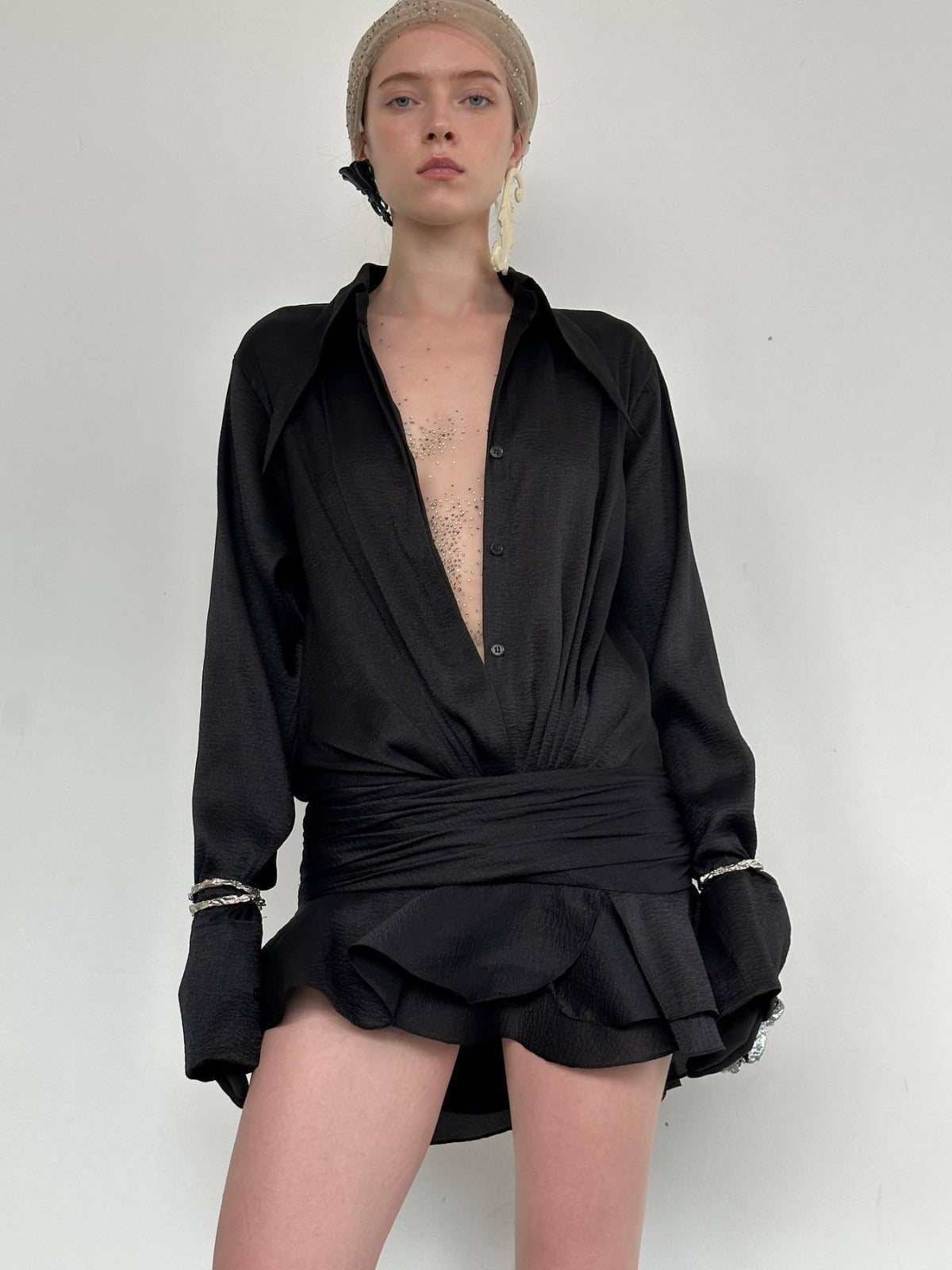 Lotus Leaf Women's Shirt Dress