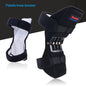High-quality knee brace with patella booster and spring support, perfect for mountaineering, squats, and sports activities.