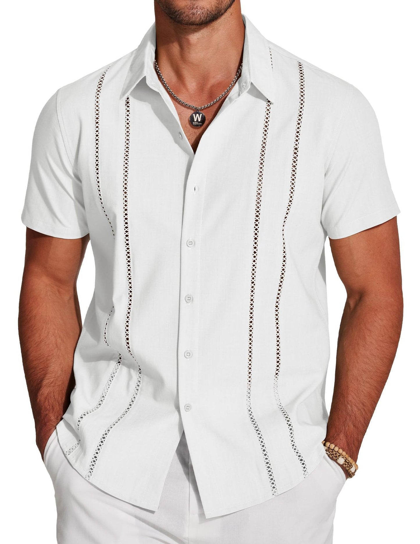 Trendy Wild Hawaiian Holiday Men's Lapel Shirt
