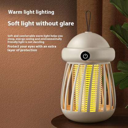 Mosquito Killer Lamp Insect Repellent Radiation Less Mute Electric Insect Trap USB Charging Outdoor Mosquito Killer Repellent
