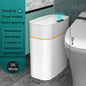 Smart Trash can with lid for bedroom, living room or Kitchen or use it as storage box.