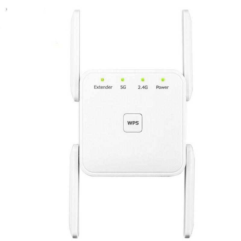 Wi-Fi Signal Amplifier Repeater 1200M Wireless Signal Enhancement Extension 5G Wifi Repeater