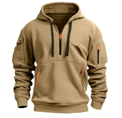 Dropped shoulder hooded sweatshirt for men and women, available in plus sizes. Loose pullover design with a trendy, fashionable style.