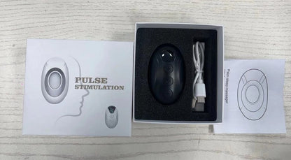 Handheld Sleep Aid Device with Microcurrent Technology for Intelligent Relief of Anxiety, Depression, and Faster Sleep. Sleeper Therapy Insomnia Device