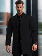 European and American Slim Lapel Coat