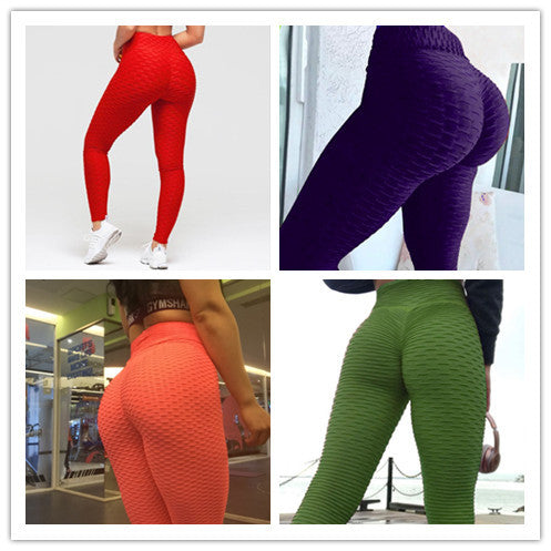 Booty-lifting, anti-cellulite scrunch leggings.