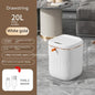 Smart Trash can with lid for bedroom, living room or Kitchen or use it as storage box.